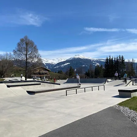 Beautiful And Cosy Duplex In Crans-montana Apartamento Lens